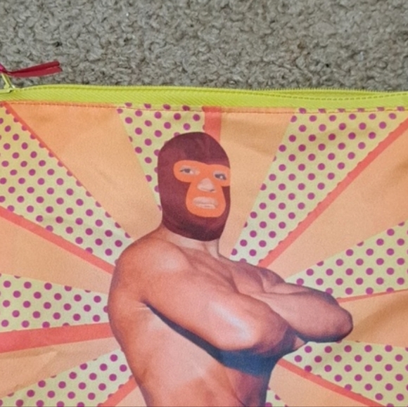 LUCHADOR Pouch Orange Bag - Picture 4 of 10